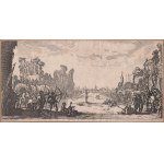 Jacques Callot (copy after) (1592 - 1635), Martyr of Saint Sebastian, 1630 approx.