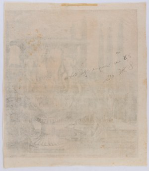 Stefano della Bella (Firenze, 1610 - 1664), Romae in hortis Medicæis vas marmoreum eximium