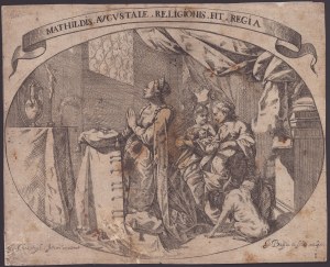 Giovanni Battista Del Sole (c. 1615 - post 1673), Matilda, after Johann Cristophorus Storer.