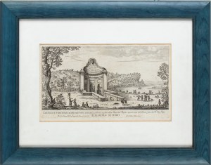 Giovanni Battista Falda (1643 - 1678), Castello e Fonte dell'Acqua Acetosa (Rome)