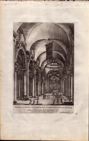 Giovanni Battista Falda (1643 - 1678), Il nuovo teatro delle fabriche, et edificii, in prospettiva di Roma moderna...