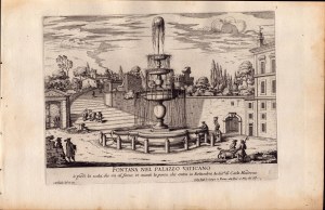 Giovanni Battista Falda (1643 - 1678), Le fontane di Roma nelle piazze e luoghi publici della città, con li loro prospetti, come sono al presente
