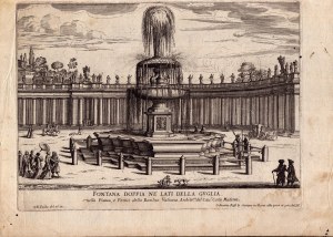 Giovanni Battista Falda (1643 - 1678), Le fontane di Roma nelle piazze e luoghi publici della città, con li loro prospetti, come sono al presente