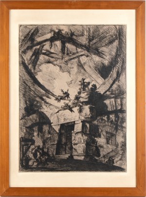 Giovanni Battista Piranesi (Mogliano Veneto 1720 - Venezia 1778), The Giant Wheel, from 