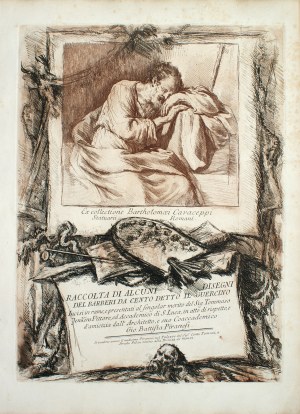 Giovanni Battista Piranesi (Mogliano Veneto 1720 - Venezia 1778), Raccolta di alcuni disegni del Barberi da Cento detto il Guercino...