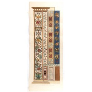 Giovanni Ottaviani (c.1735 - 1808), Raphael's Loggias in the Vatican: Pillar V