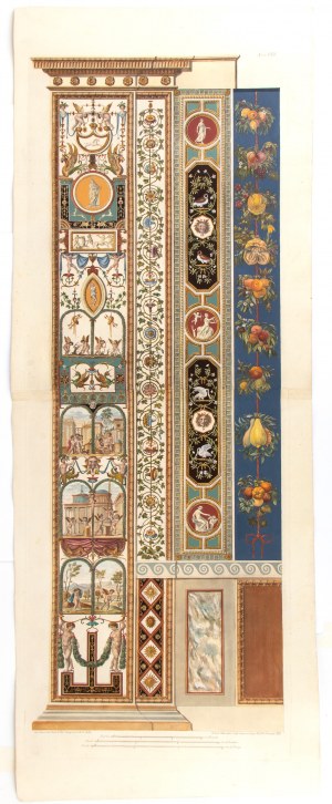 Giovanni Ottaviani (c.1735 - 1808), Raphael's Loggias in the Vatican: Pillar VIII