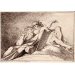 Jean Honoré Fragonard (1732 - 1806), Two Prophets, after Annibale Carracci