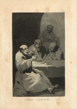 Francisco Goya (1746 - 1828), Estan calientes
