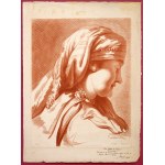 Gilles Demarteau (1722 - 1776), Tête de vieille femme