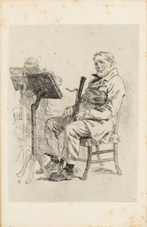 Félicien Rops (Namur 1833 - Essonnes 1898), Le bassoniste