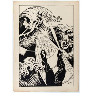 Gustave-Henri Jossot (1866 - 1951), The Wave, 1894