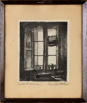 LUIGI BARTOLINI (Cupramontana 1892 - Roma 1963), Finestra del solitario, 1924