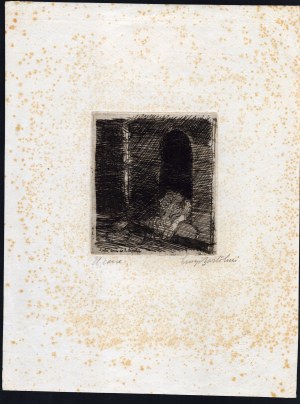 LUIGI BARTOLINI (Cupramontana 1892 - Roma 1963), The dog Liebe, 1940