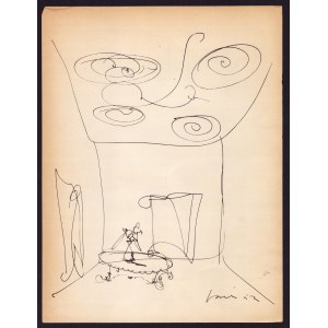 LUCIO FONTANA (Rosario 1899 - Comabbio 1968), Ambiente spaziale, 1952