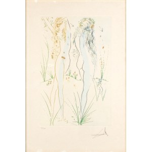 SALVADOR DALI' (Figueres 1904 - 1989), Return, Return, O Shulamite - from Solomon's Song of Songs