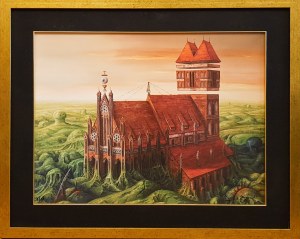 Jarosław Jaśnikowski, Na oceanie zieleni, (L giclee)