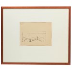 Jerzy Nowosielski (1923 Kraków - 2011 there), Design of a church, 1958
