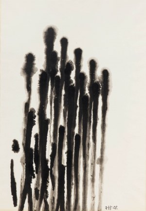 Józef Hałas (1927 Nowy Sącz - 2015 Wrocław), Z cyklu Przeciwstawienie, 2002