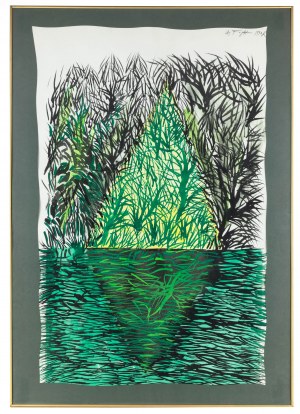 Andrzej Fogtt (ur. 1950 r.), Bez tytułu, 1990