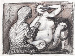Franciszek Starowieyski (1930 Bratkówka k. Krosna - 2009 Warszawa), Bez tytułu