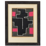 Jozef Jarema (1900 Stary Sambor - 1974 Munich), Composition, 1955
