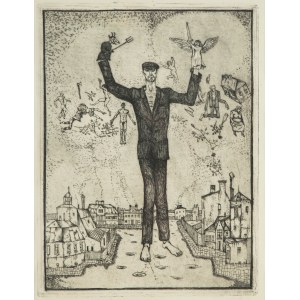 Leszek Rózga (1924-2015), Ghosts of the town, 1962
