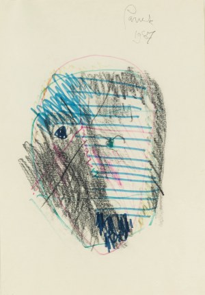 Jerzy Panek (1918 Tarnów-2001 Kraków), Autoportret, 1967