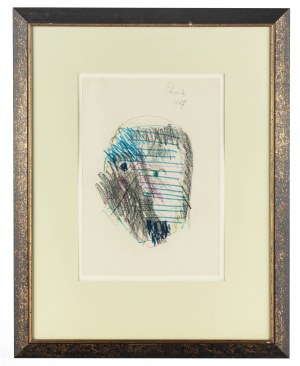 Jerzy Panek (1918 Tarnów-2001 Kraków), Autoportret, 1967