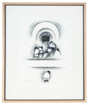 Witold Kaczanowski (1932-2025), Z cyklu Ludzie, 1998
