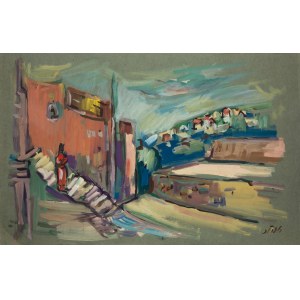 Samuel Tepler (1918 Hrubieszow - 1998 Tel Aviv), Woman with child