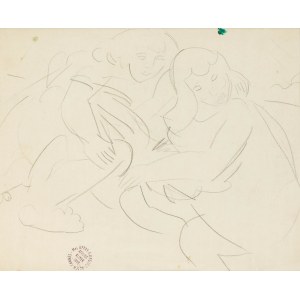 Ludwik Klimek (1912 Skoczów - 1992 Nicea), Dwie kobiety