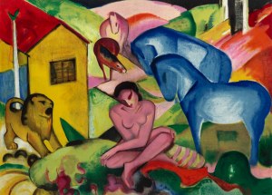 Franz Marc (1880 Monachium - 1916 Verdun), Sen, 1962