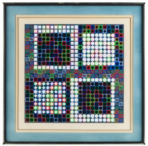 Victor Vasarely (1908 Pécs - 1997 Paryż), Bez tytułu