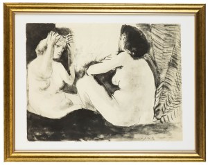 Pablo Picasso (1881 Malaga - 1973 Mougins), Dwie nagie kobiety