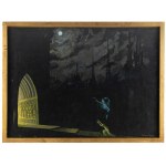 Stanisław Trojański (1926-1993), Projekt scenografii do baletu Charlesa Gounoda Faust, lata 70. XX w.