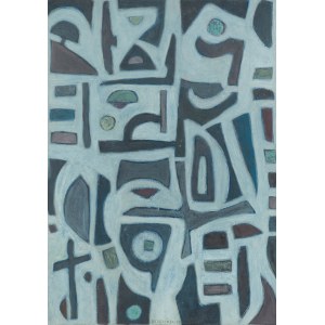 Bolesław Brzeziński (1924-1988), Kompozycja geometryczna, 1979