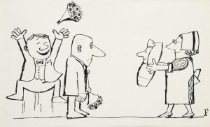 Jerzy Flisak (1930 Warszawa - 2008 tamże), Miłe zaskoczenie, lata 70. XX w.