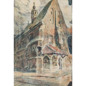 STANISŁAW KAMOCKI (1875-1944), Kościół św. Barbary, 1911