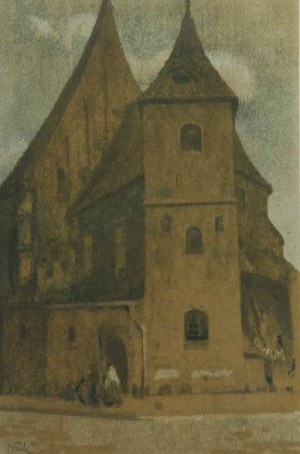 WŁODZIMIERZ BŁOCKI (1885-1921), Kościół św. Marka, 1911