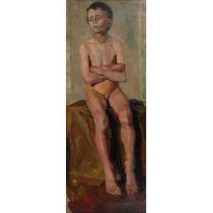 KASPER POCHWALSKI (1899-1971), Studium nagiego chłopca, 1920