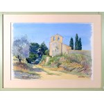 Salomon-Alfred BOISECQ (1911 - 2005), Pejzaż z południowej Francji