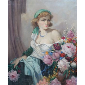 Josef Jiří KAMENICKÝ (1910 - 1981), Dama z kwiatami