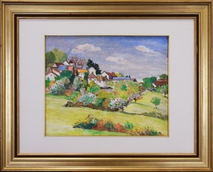 Jeanne BESNARD-FORTIN (1892 - 1978), Pejzaż z południa Francji