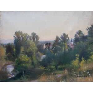 Eric NORSELIUS (1874-1956), Pejzaż z Auvergne, 1936