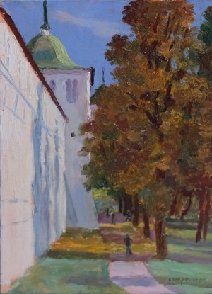 Siergiej I. NIKIFOROW (1920 - 2005), Aleja jesienią, 2001