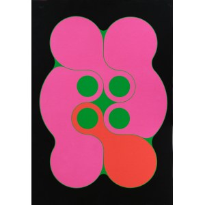 TUAN PHAM NGOC, Kompozycja op - art, ok. 1970