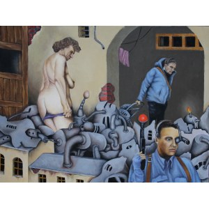 Robert Gebethner, Egg in the Cellar, 2025