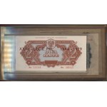 Polska, odbitki banknotów polskiej emisji 1944 w klaserze wydane przez NBP, #