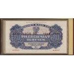 Polska, odbitki banknotów polskiej emisji 1944 w klaserze wydane przez NBP, #